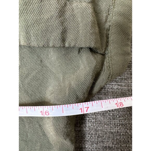 Twenty One Womens Romper Size Small Olive Green Button Down - Picture 6 of 9